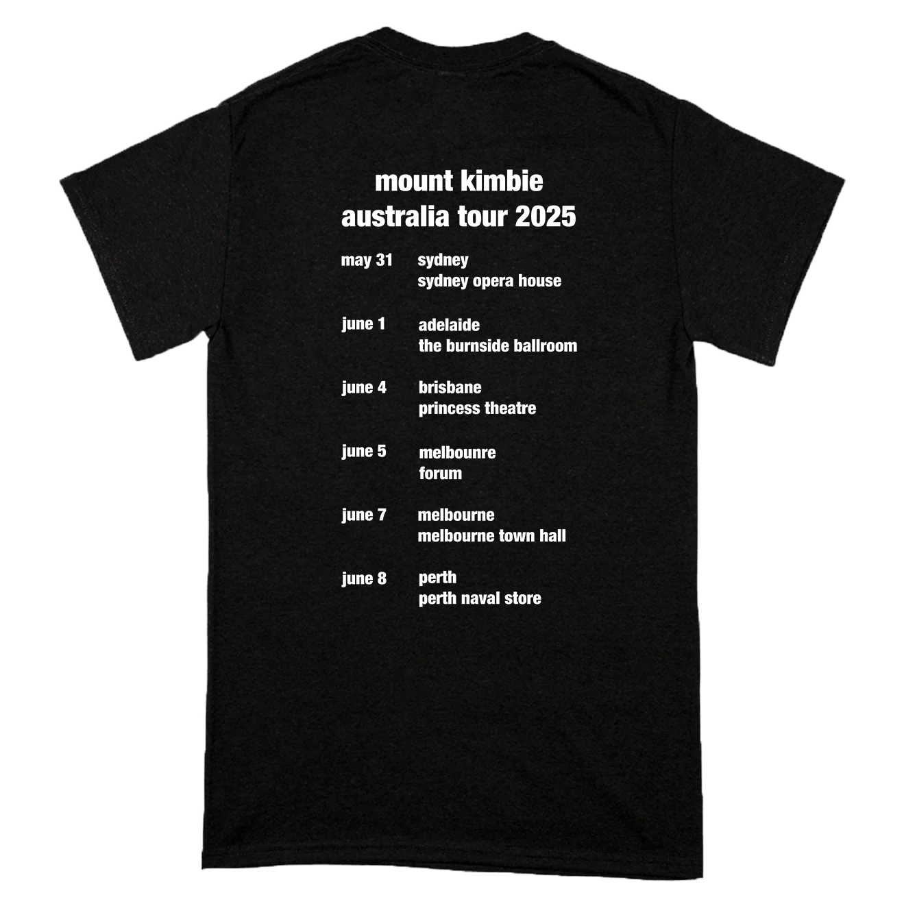 "Aus Tour" T-Shirt - Image 4
