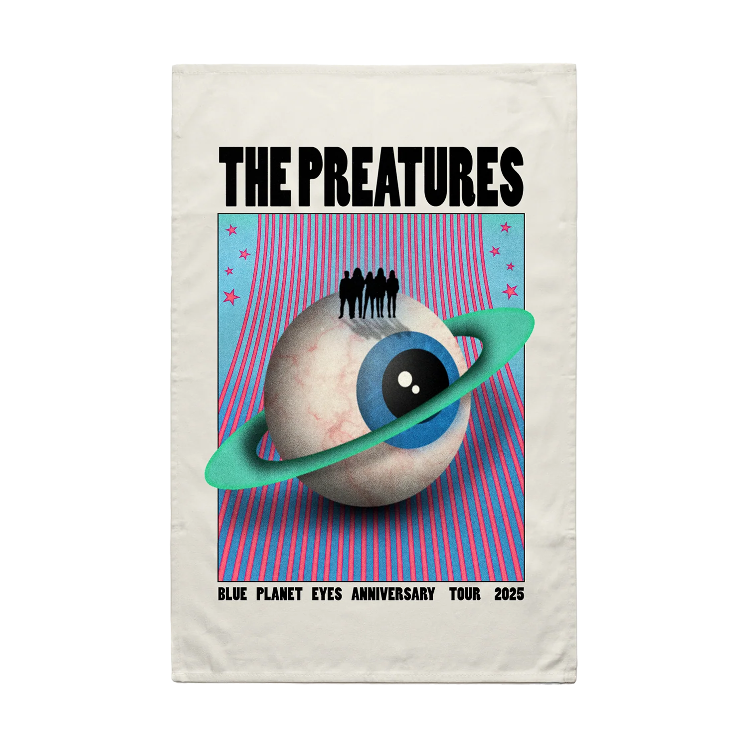 "Blue Planet Eyes" Tea Towel