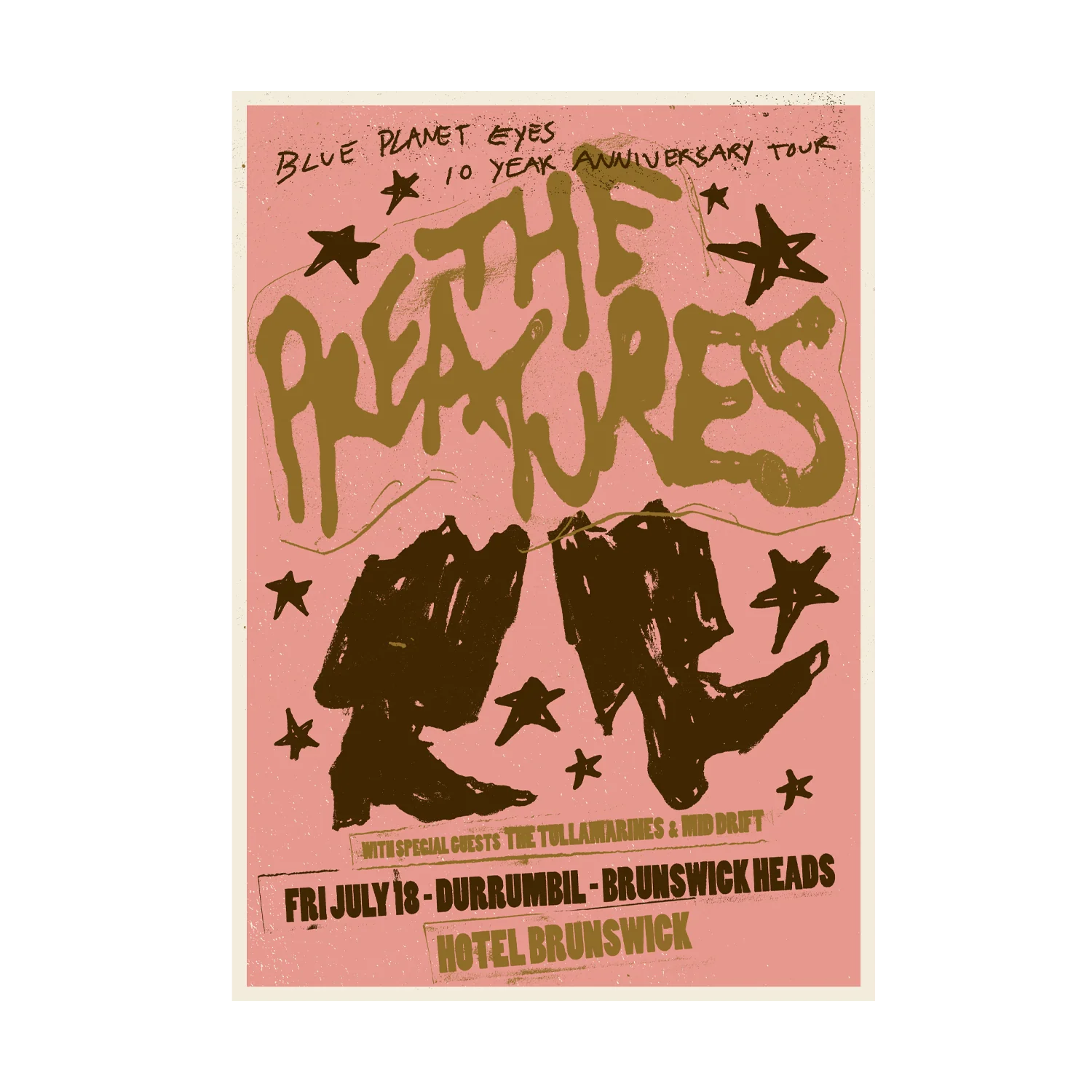 "Brunswick Heads" Tour Poster