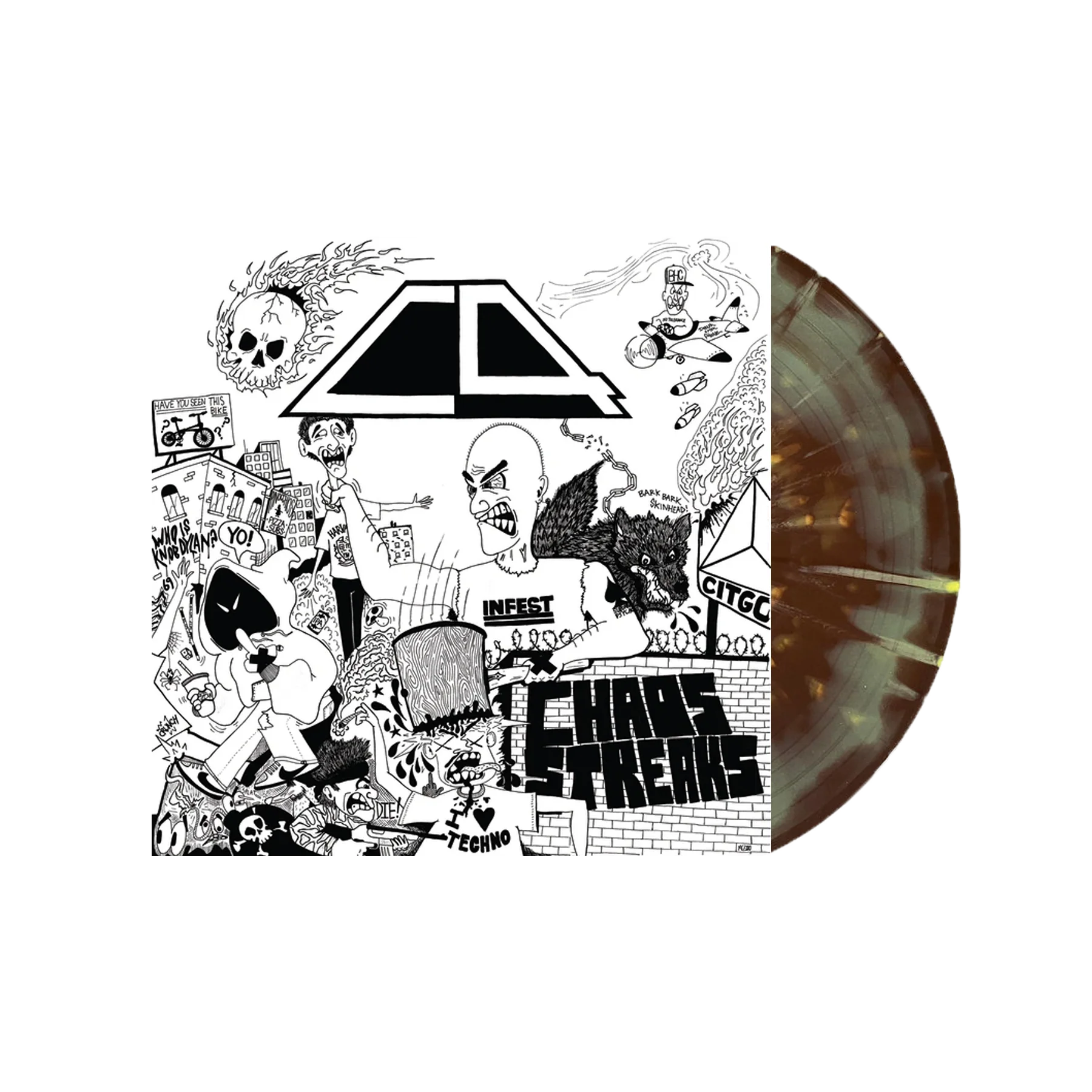 C4 - "Chaos Streaks" LP