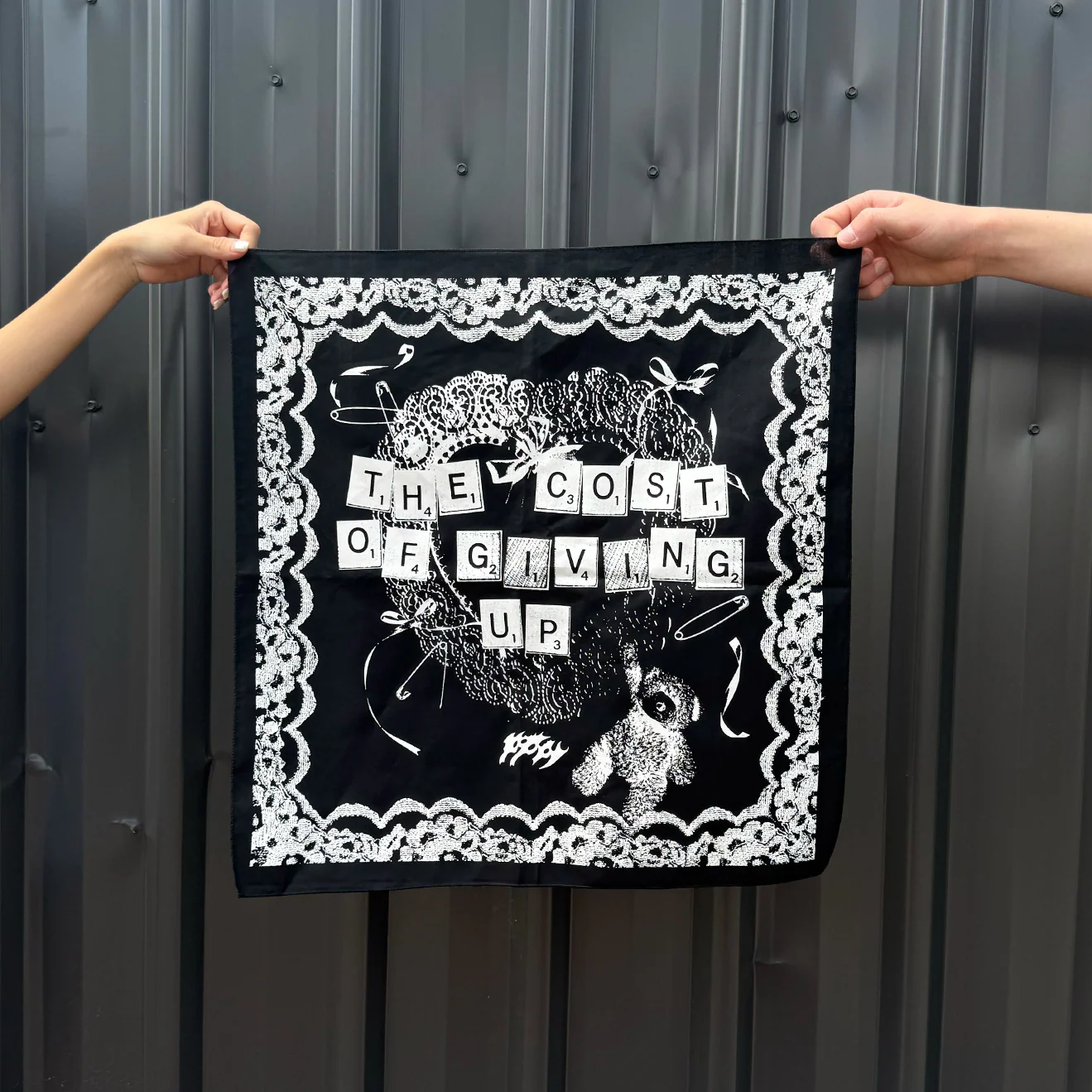 "Cost Of Giving Up" Bandana - Image 2
