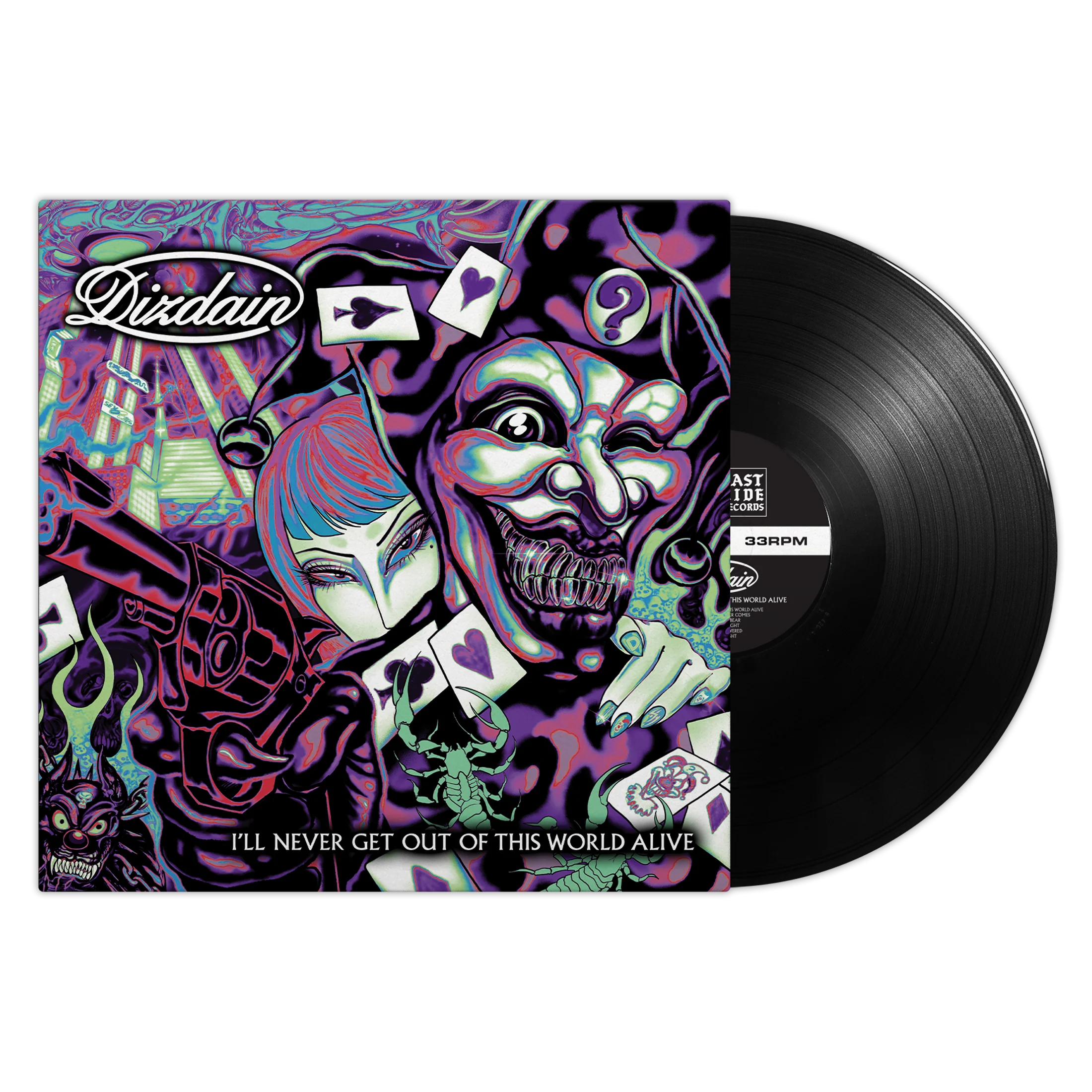 Dizdain - "I'll Never Get Out Of This World Alive" 12"EP