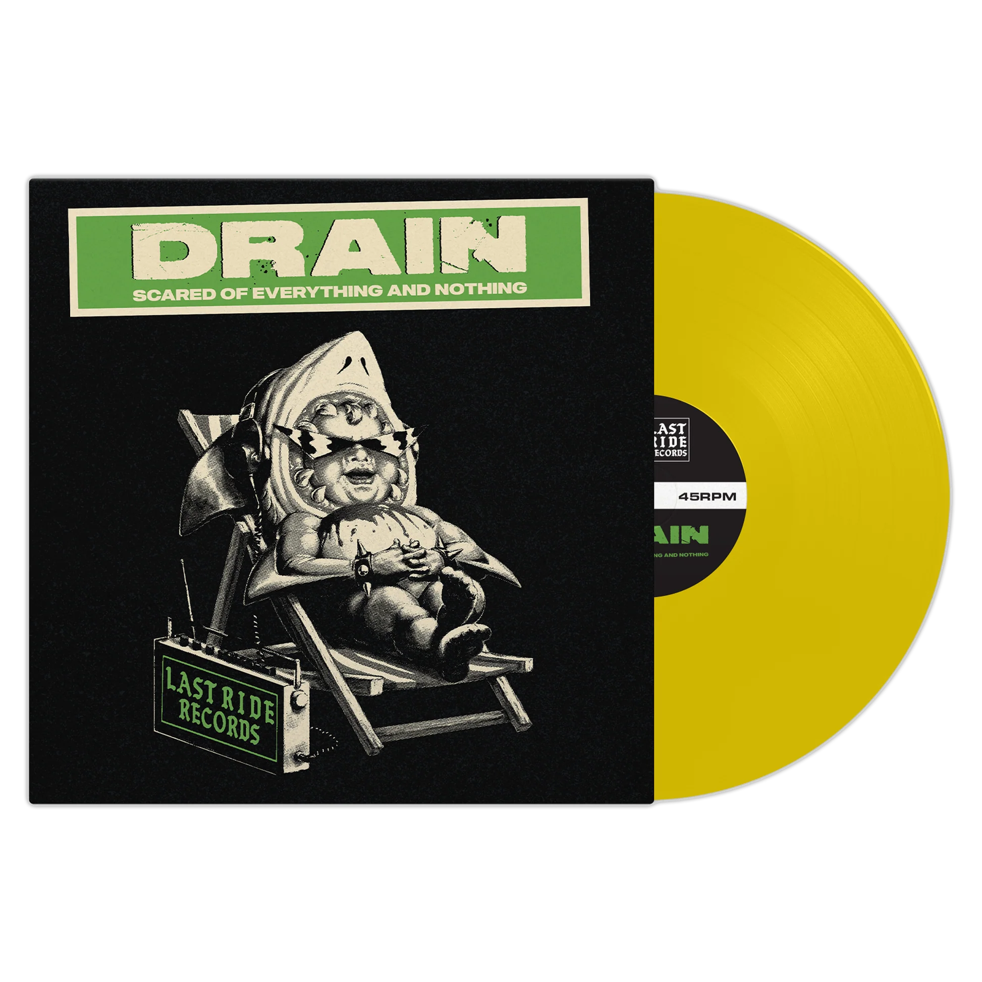 Drain - "Scared Of Everything And Nothing" 7"