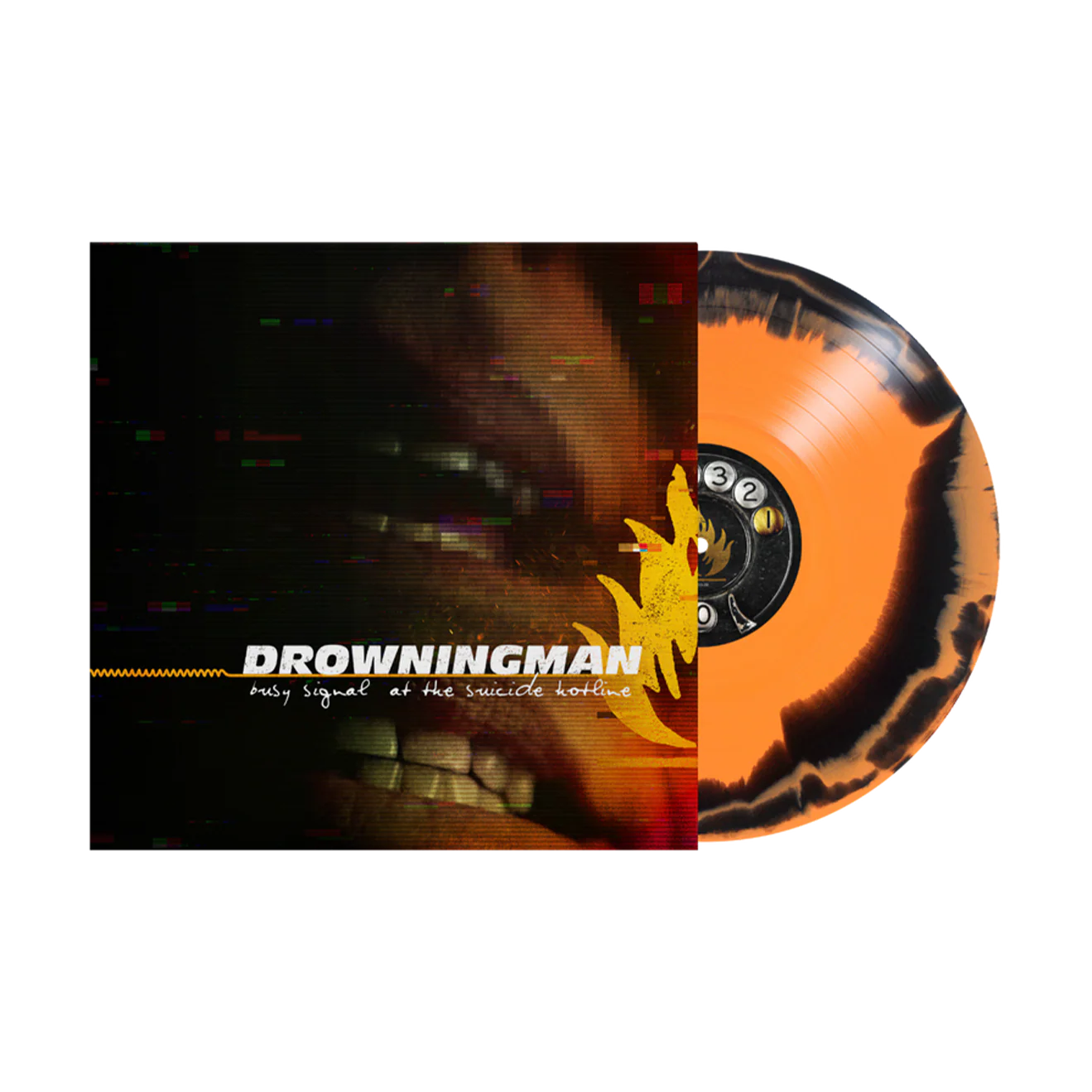 Drowningman - "Busy Signal At The Suicide Hotline" LP