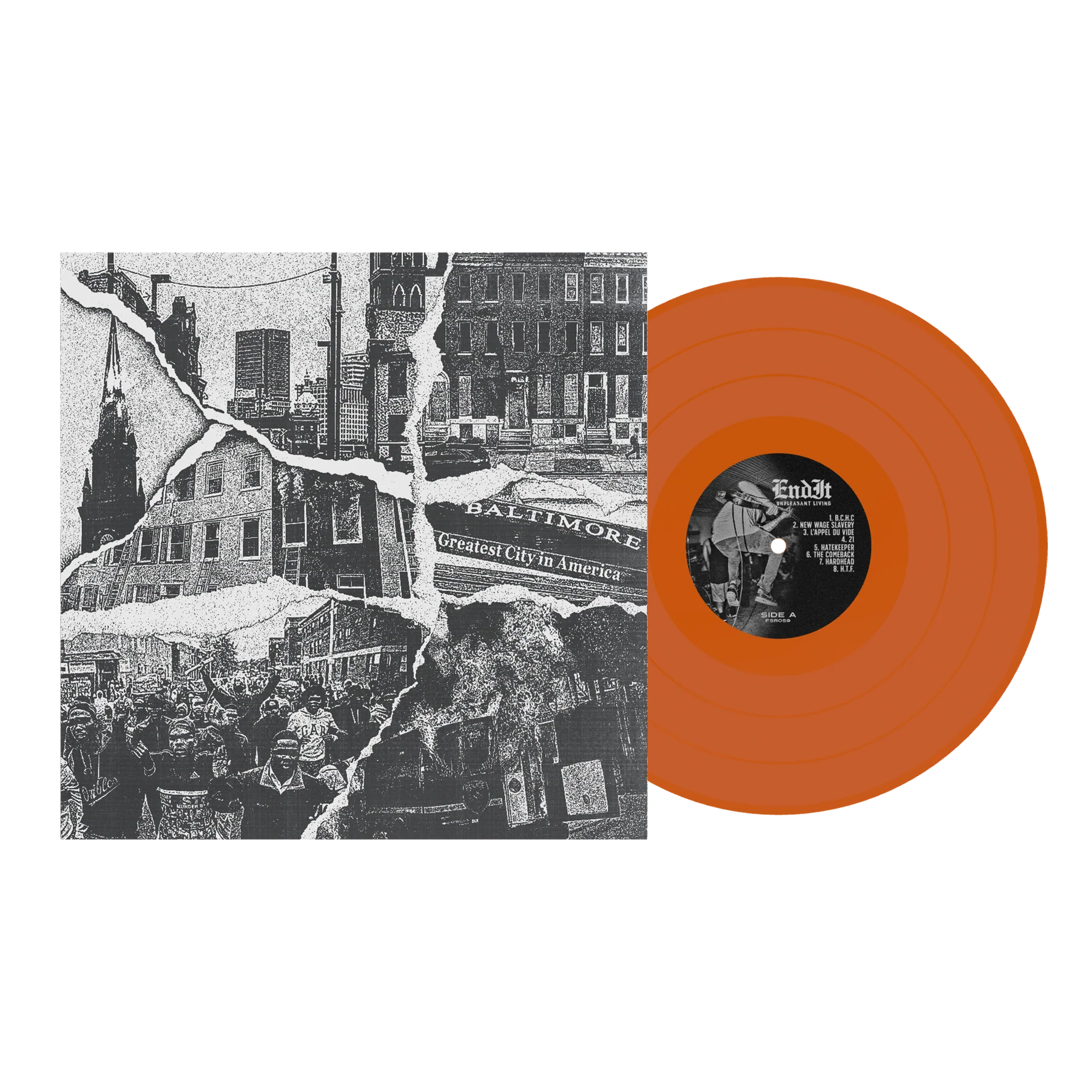 End It - "Unpleasant Living" LP - Image 3