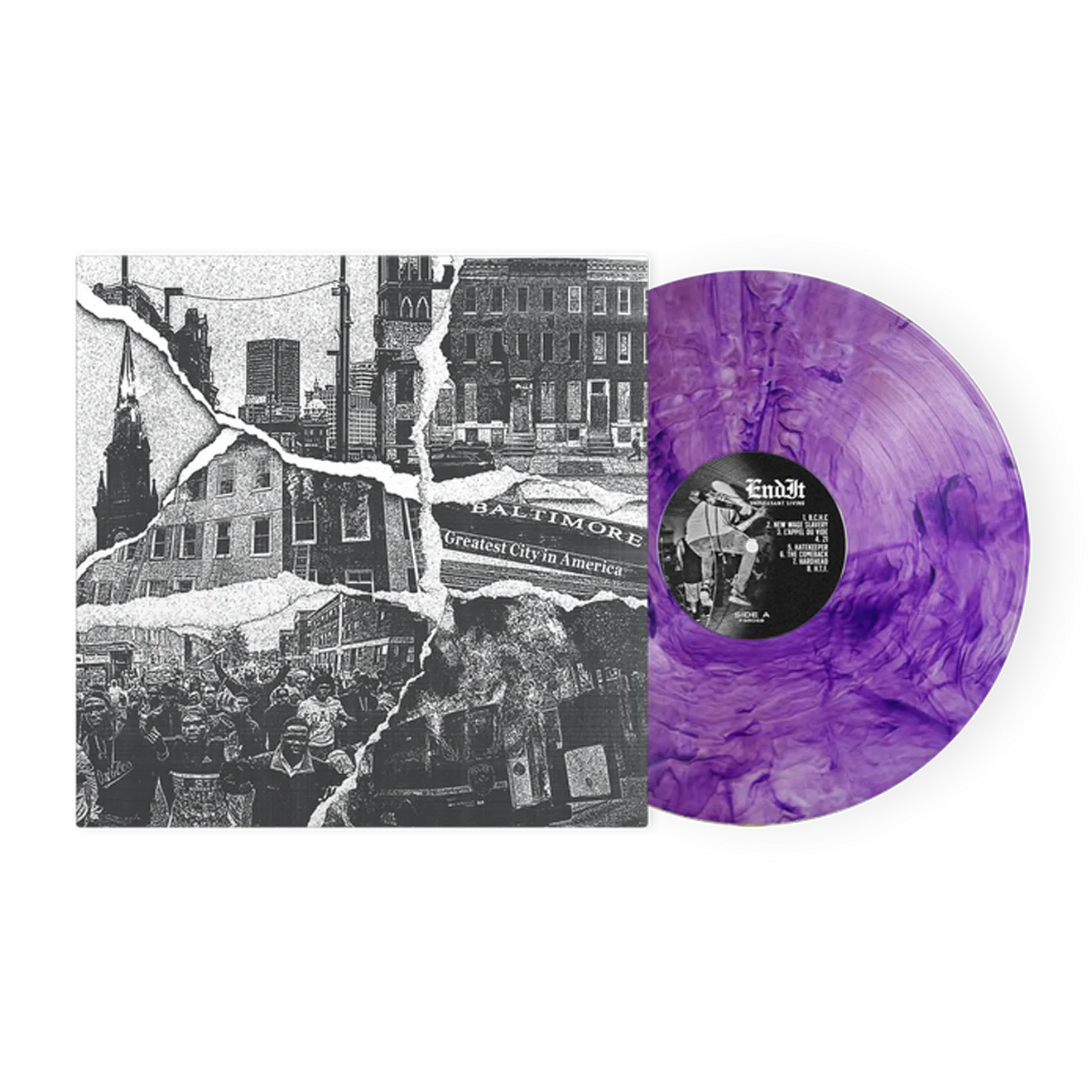 End It - "Unpleasant Living" LP - Image 4