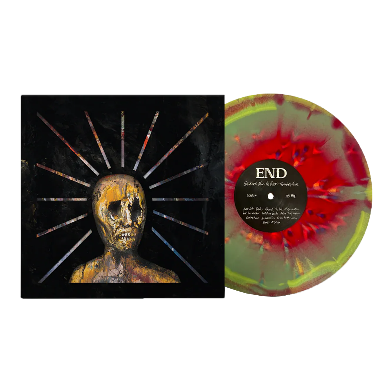 END - "Splinters From An Ever Changing Face" LP