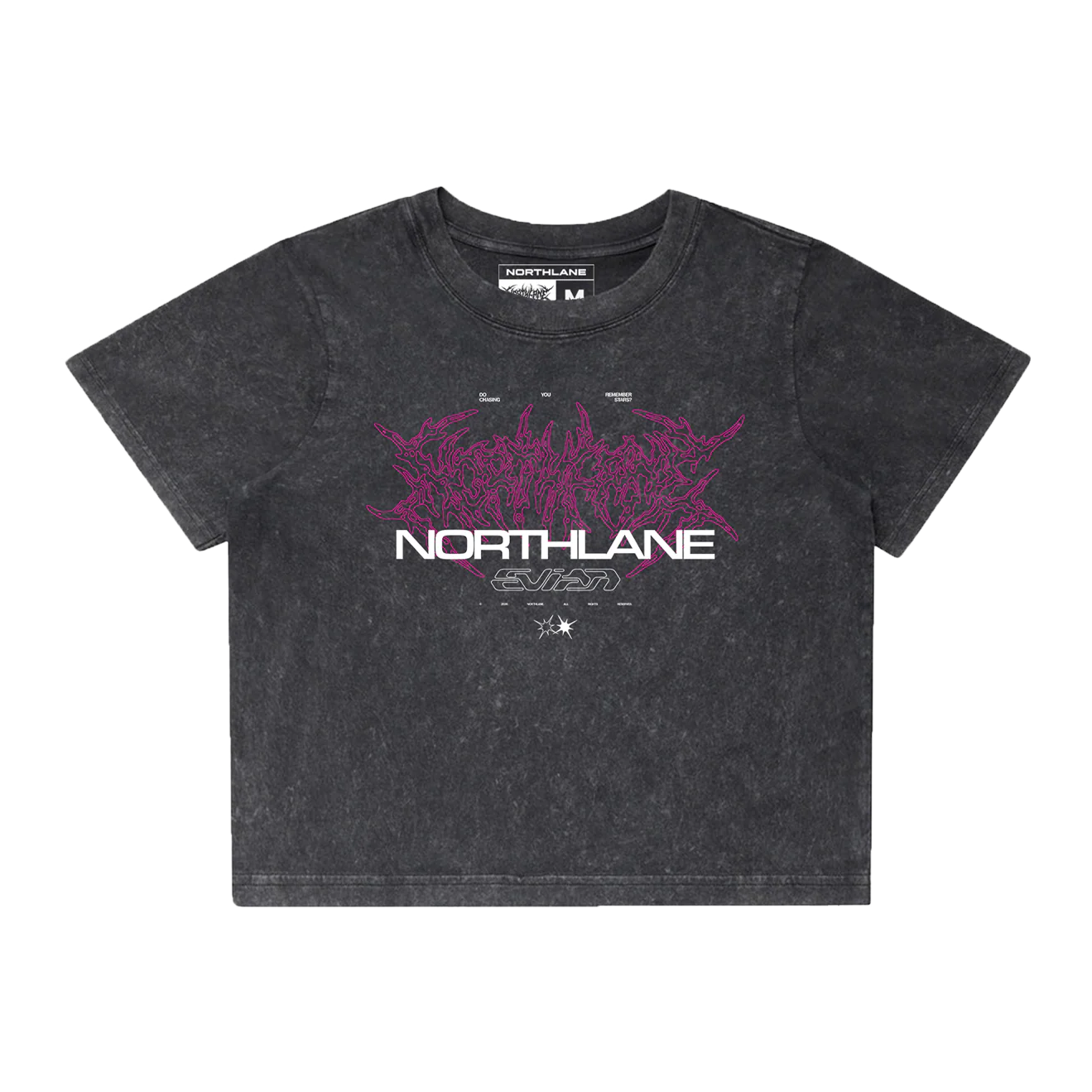 "Evian" Crop T-Shirt