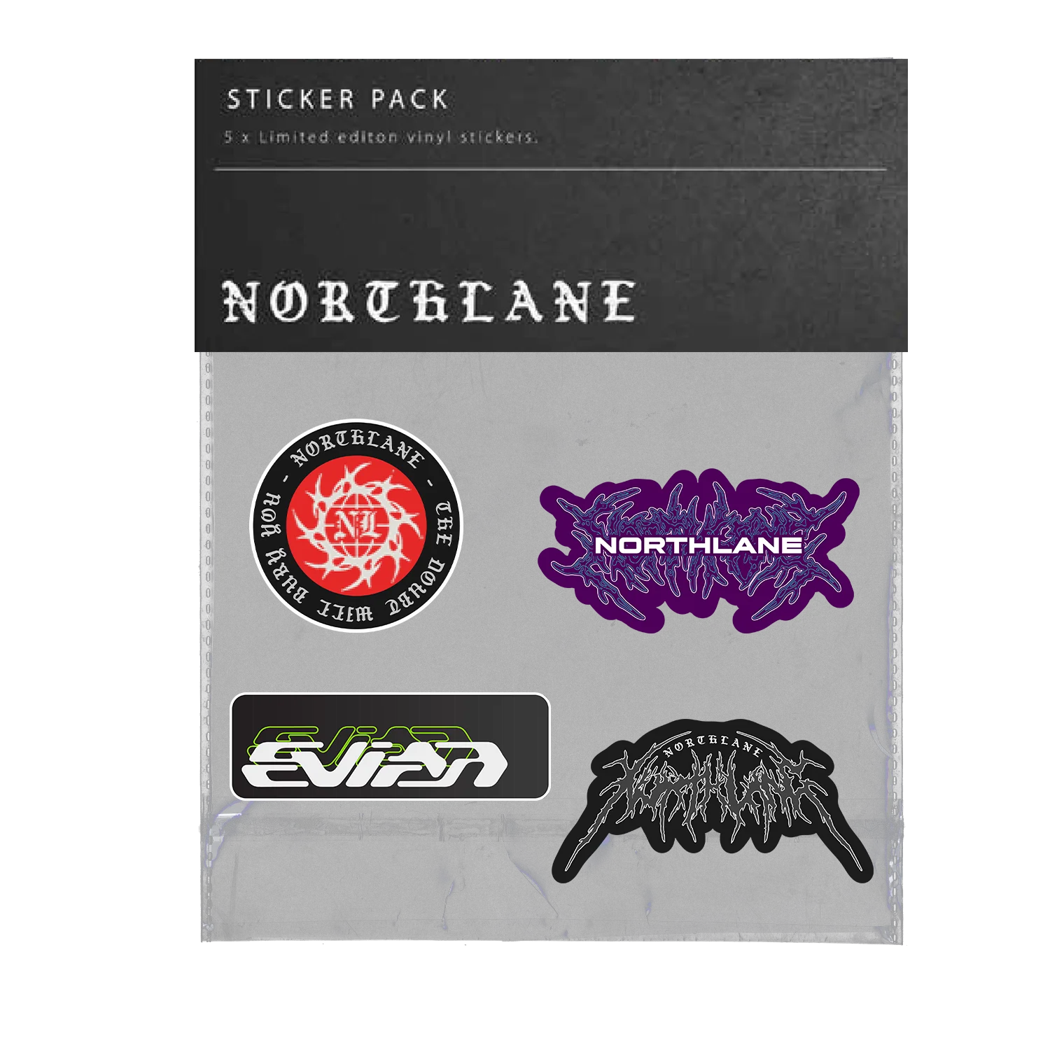 "Evian" Sticker Pack