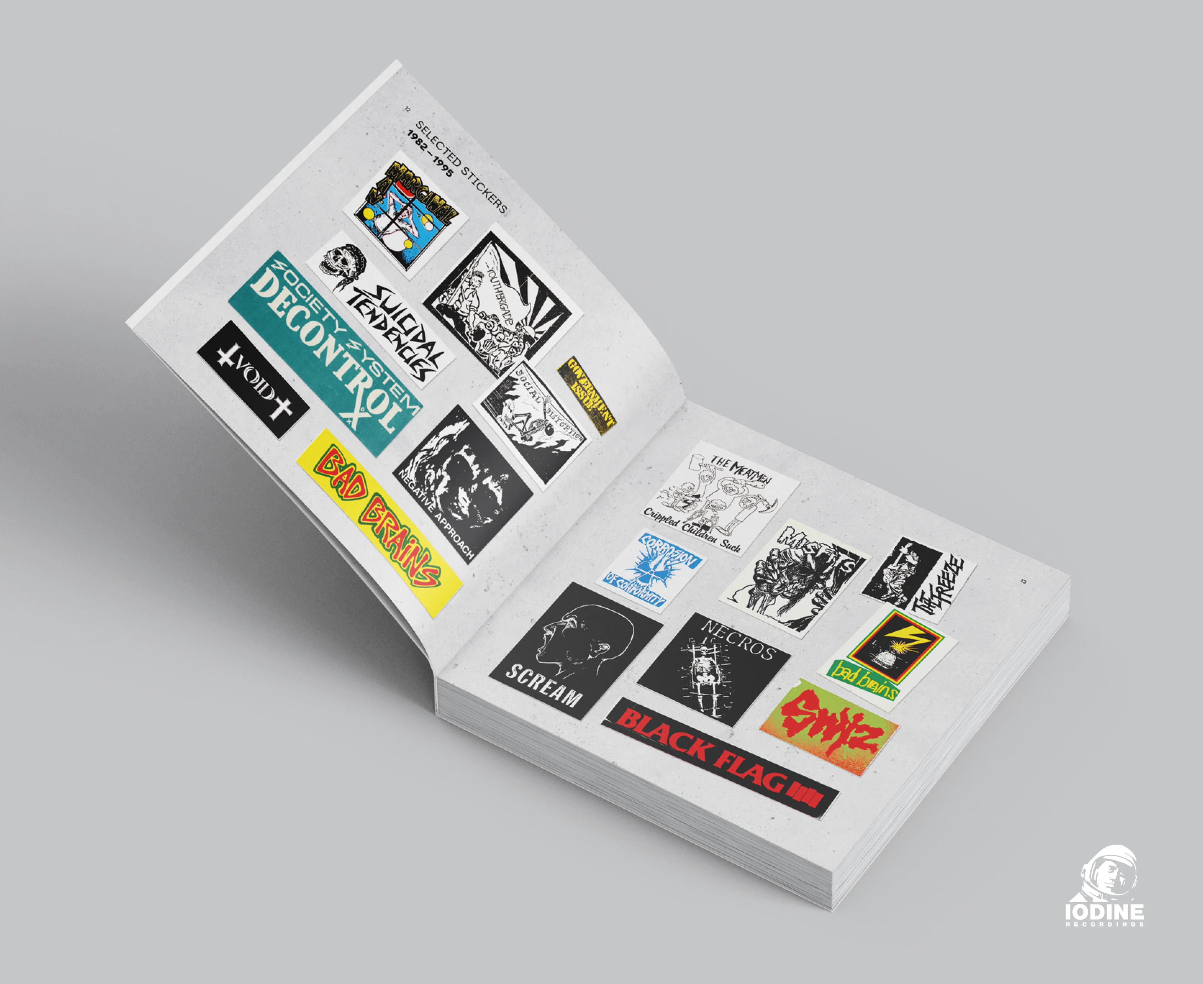 "Free Stickers with Every Order: A History of Hardcore Stickers" Book - Image 3