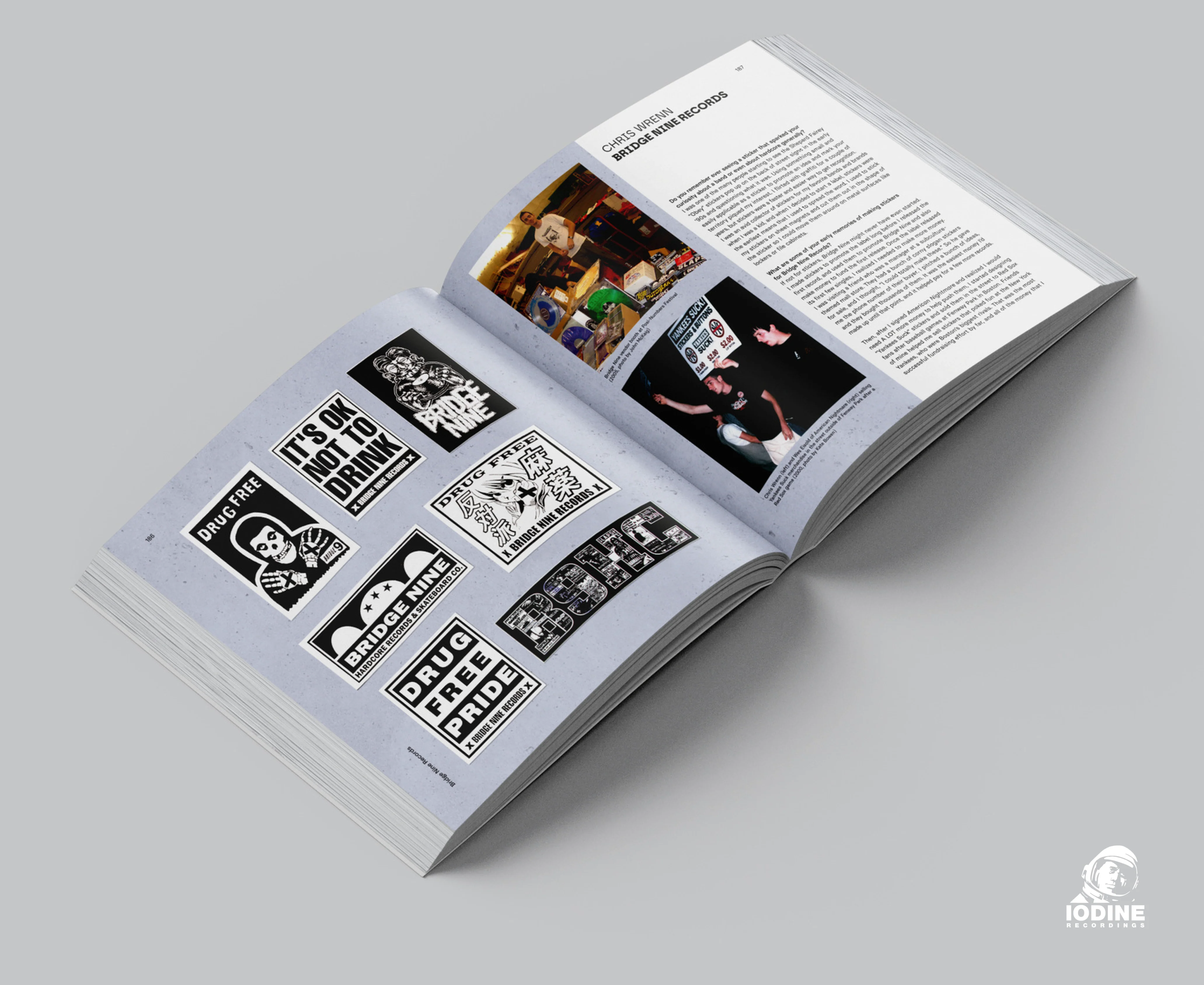 "Free Stickers with Every Order: A History of Hardcore Stickers" Book - Image 5