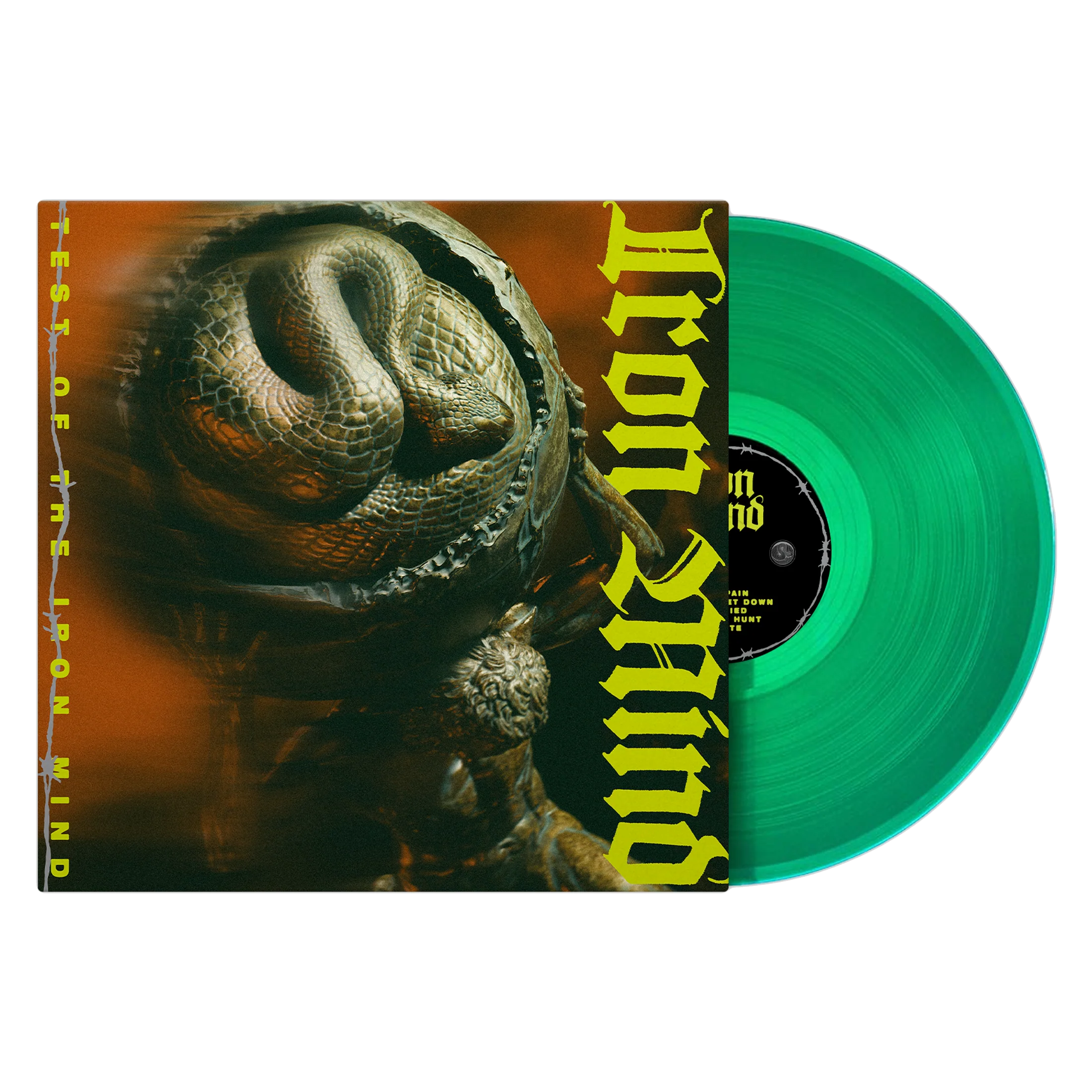 Iron Mind - "Test Of The Iron Mind" LP