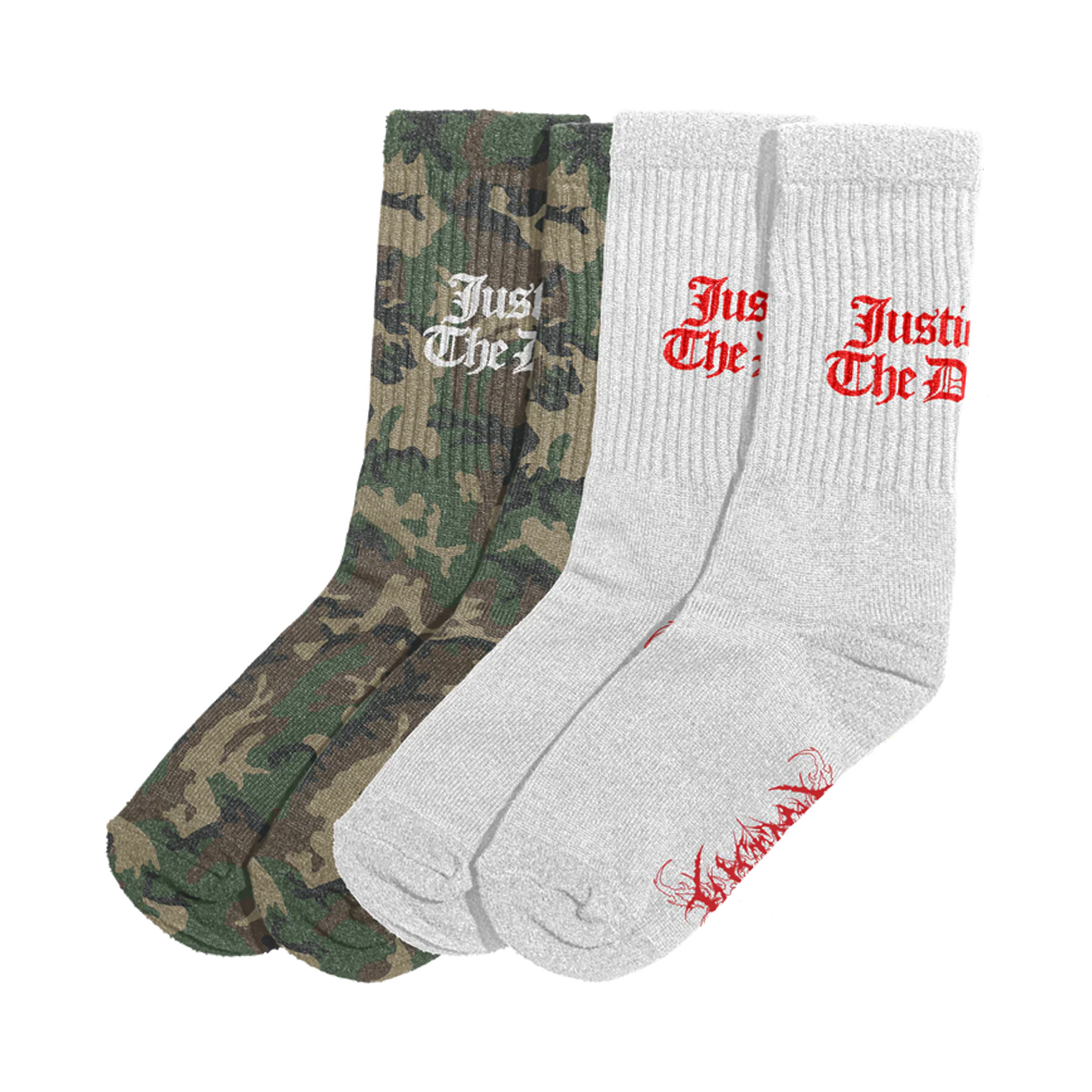 "JFTD" Socks