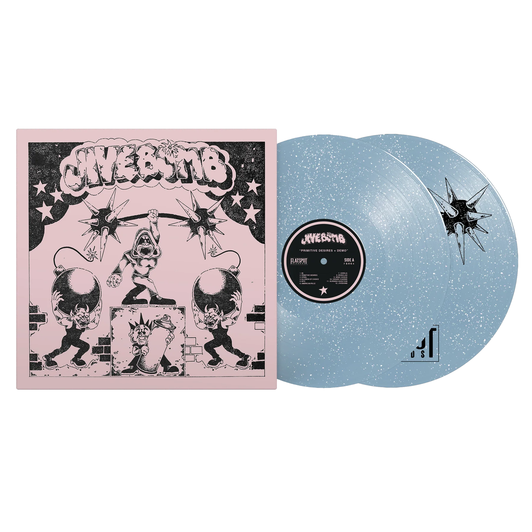 Jivebomb - "Primitive Desires/Demo" 12"EP - Image 2