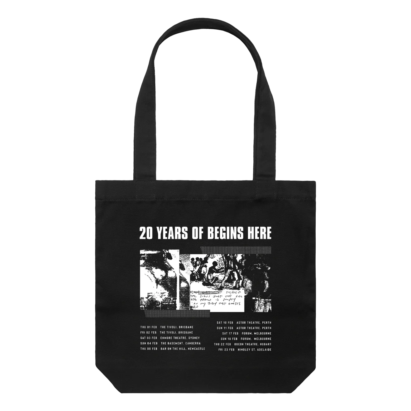 "Logo Tour" Tote Bag - Image 2