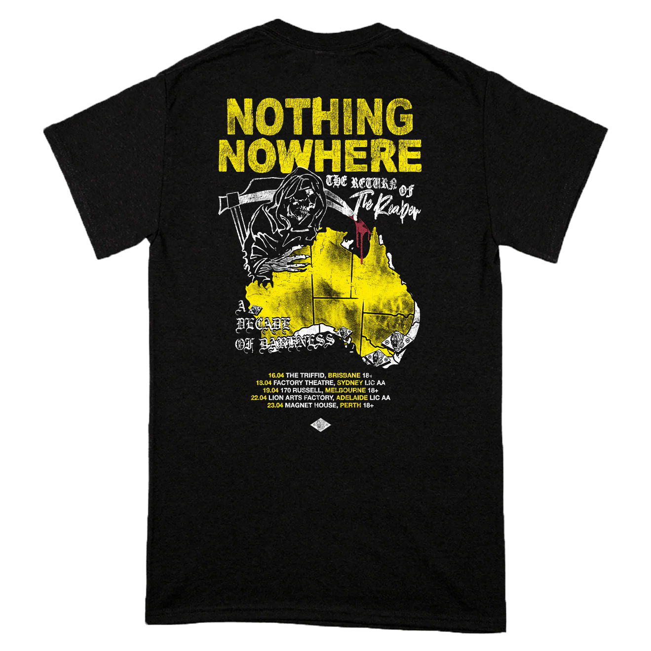"Return Of The Reaper Tour" T-Shirt - Image 4