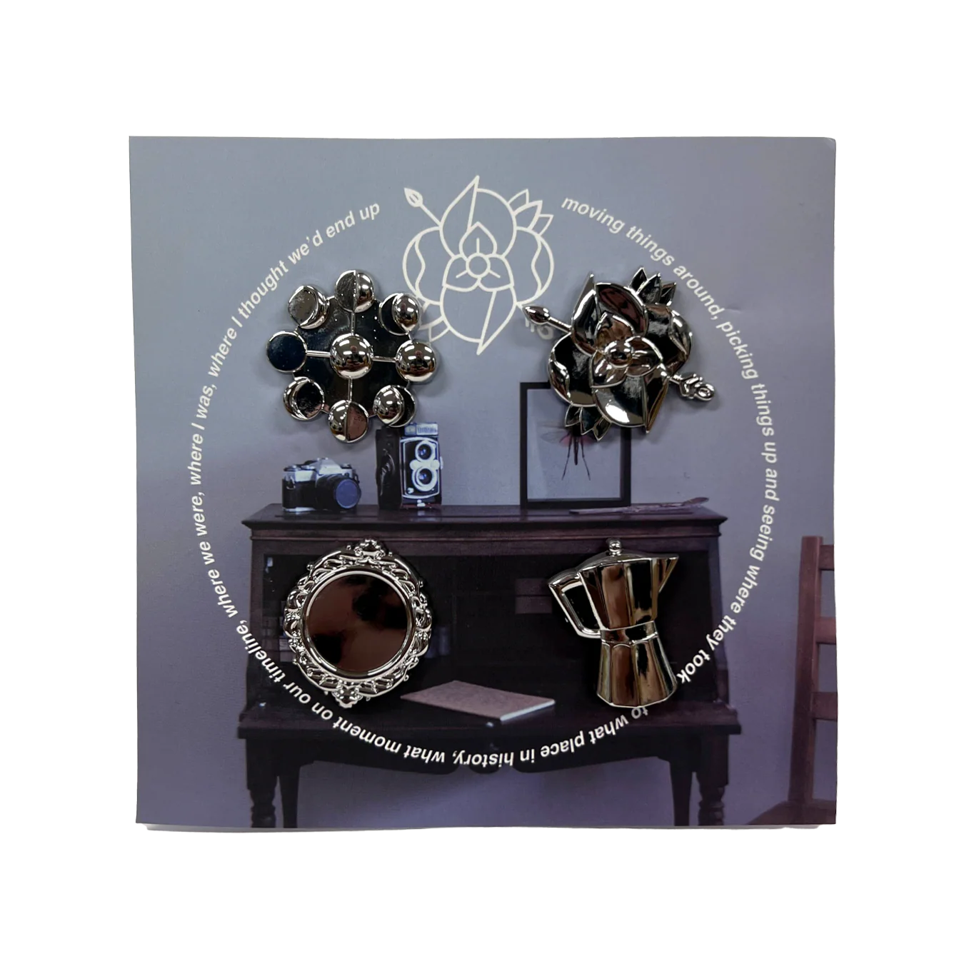 "Rooms Of The House" 3D Pin Set