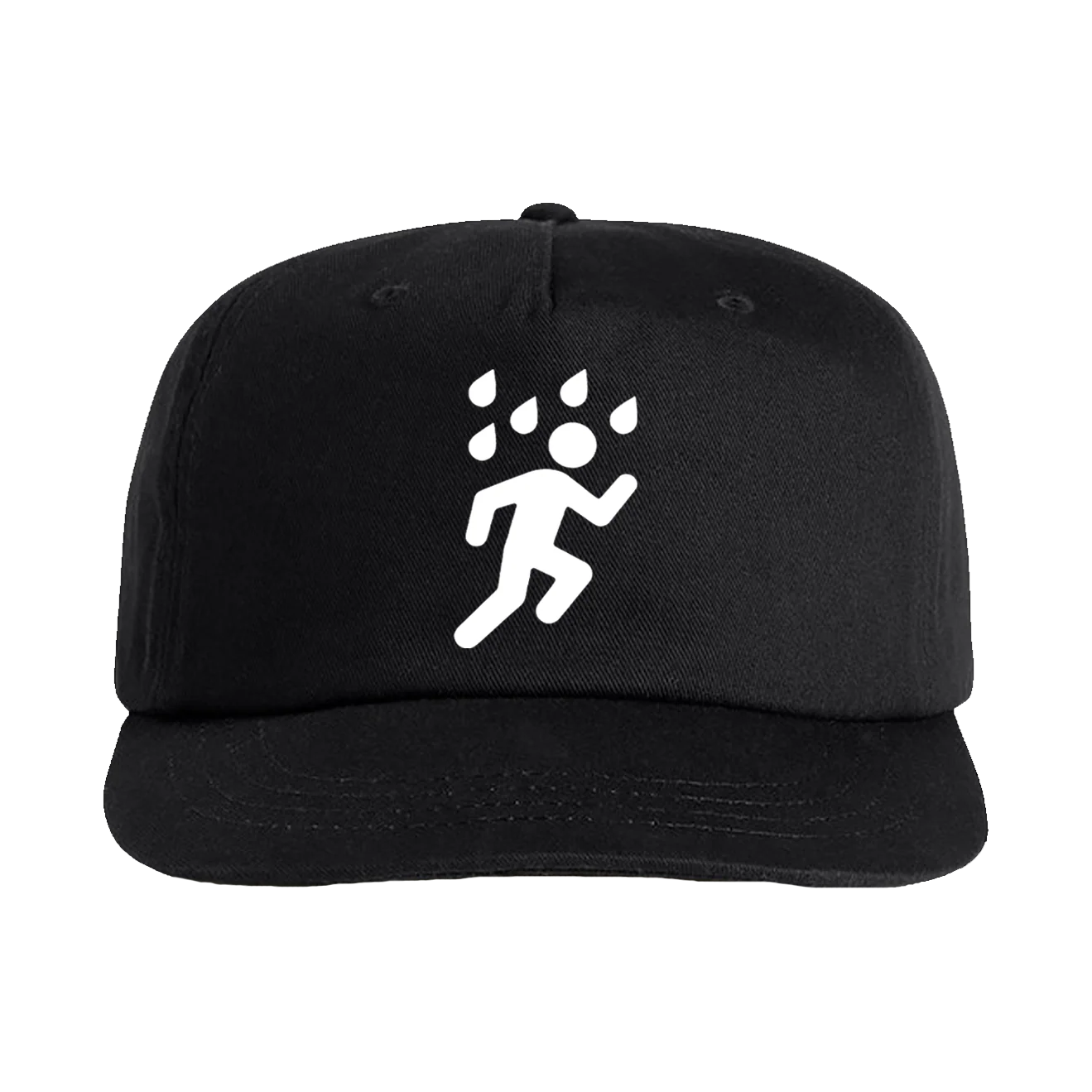 "Running Man" Hat (Black)