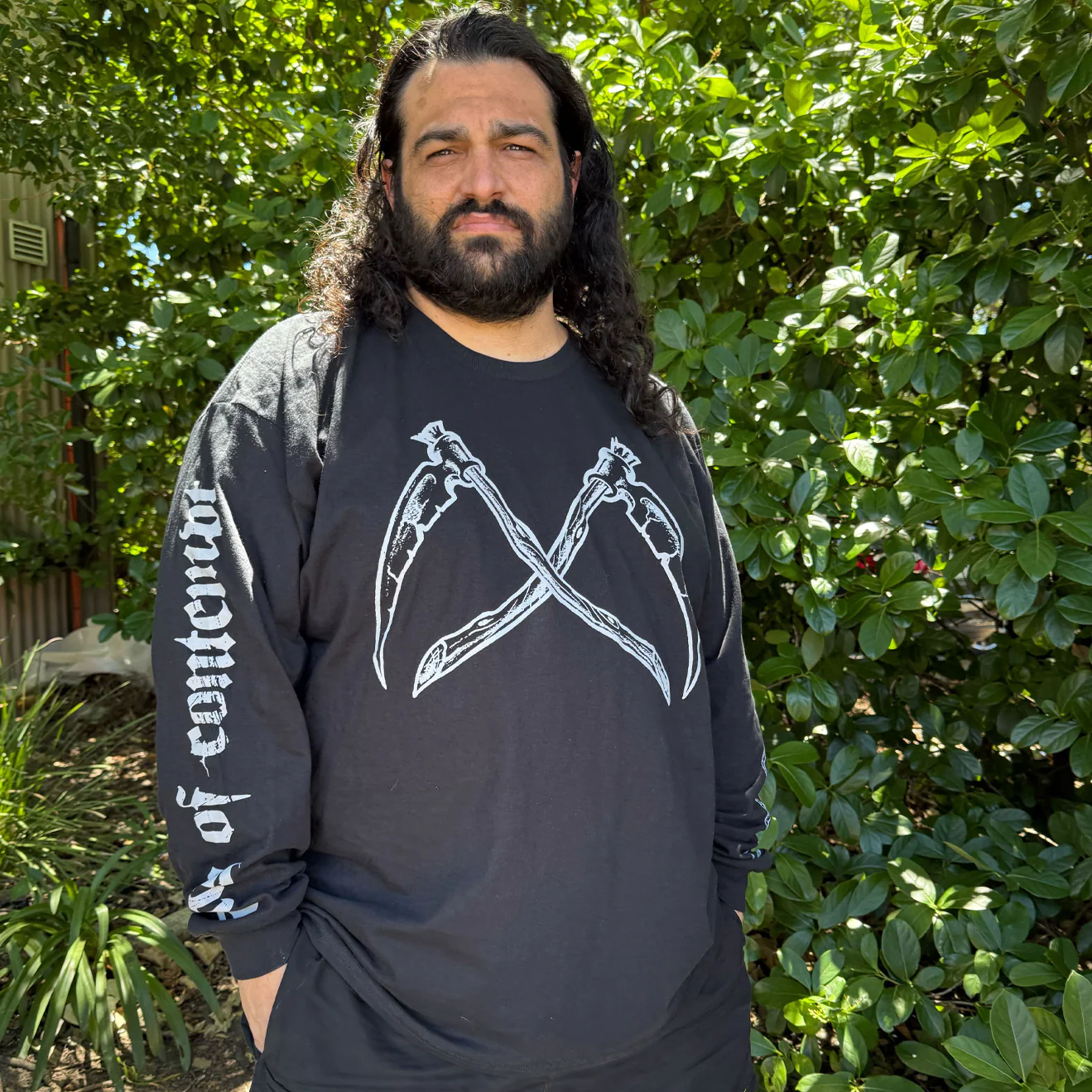 "Sickle Logo" Longsleeve - Image 3