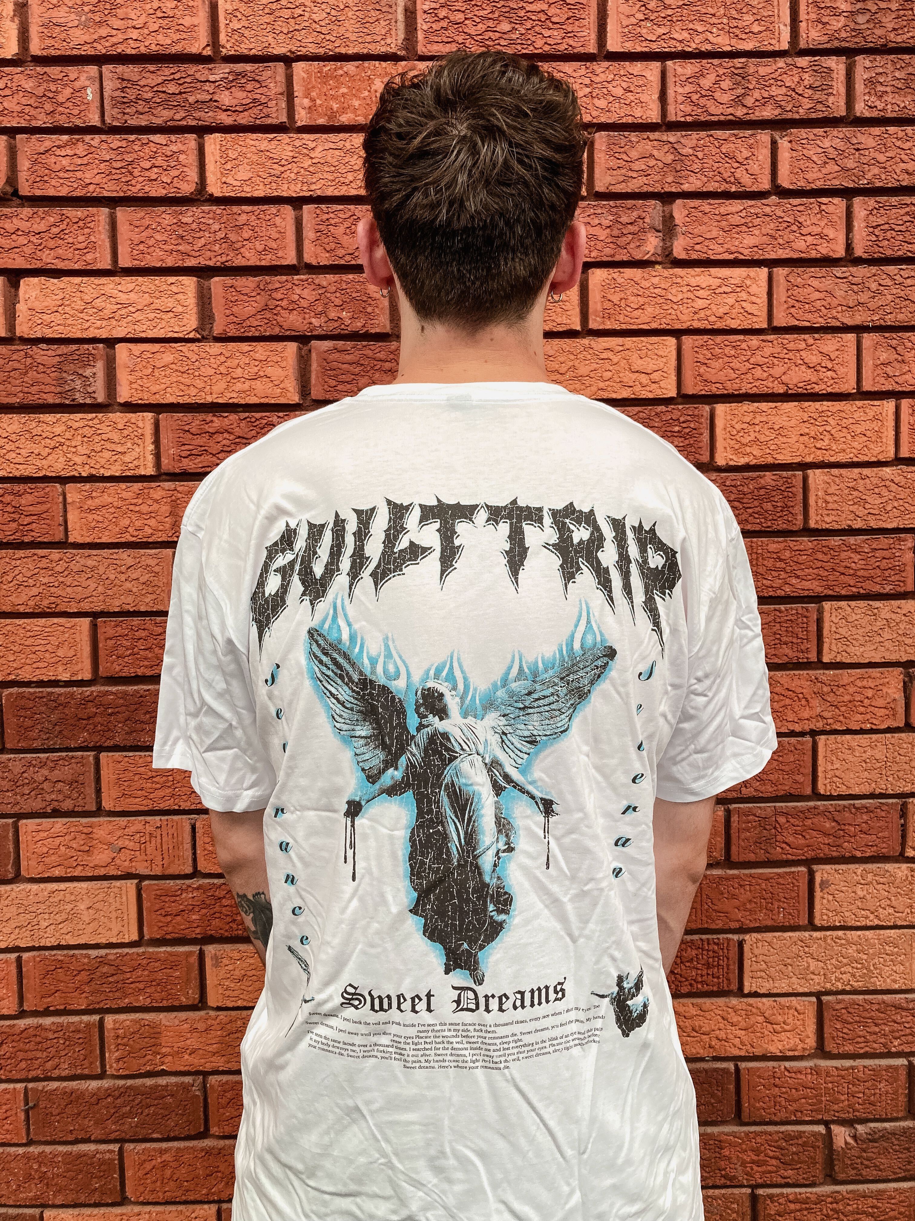 'Sweet Dreams' White Tee - Image 4