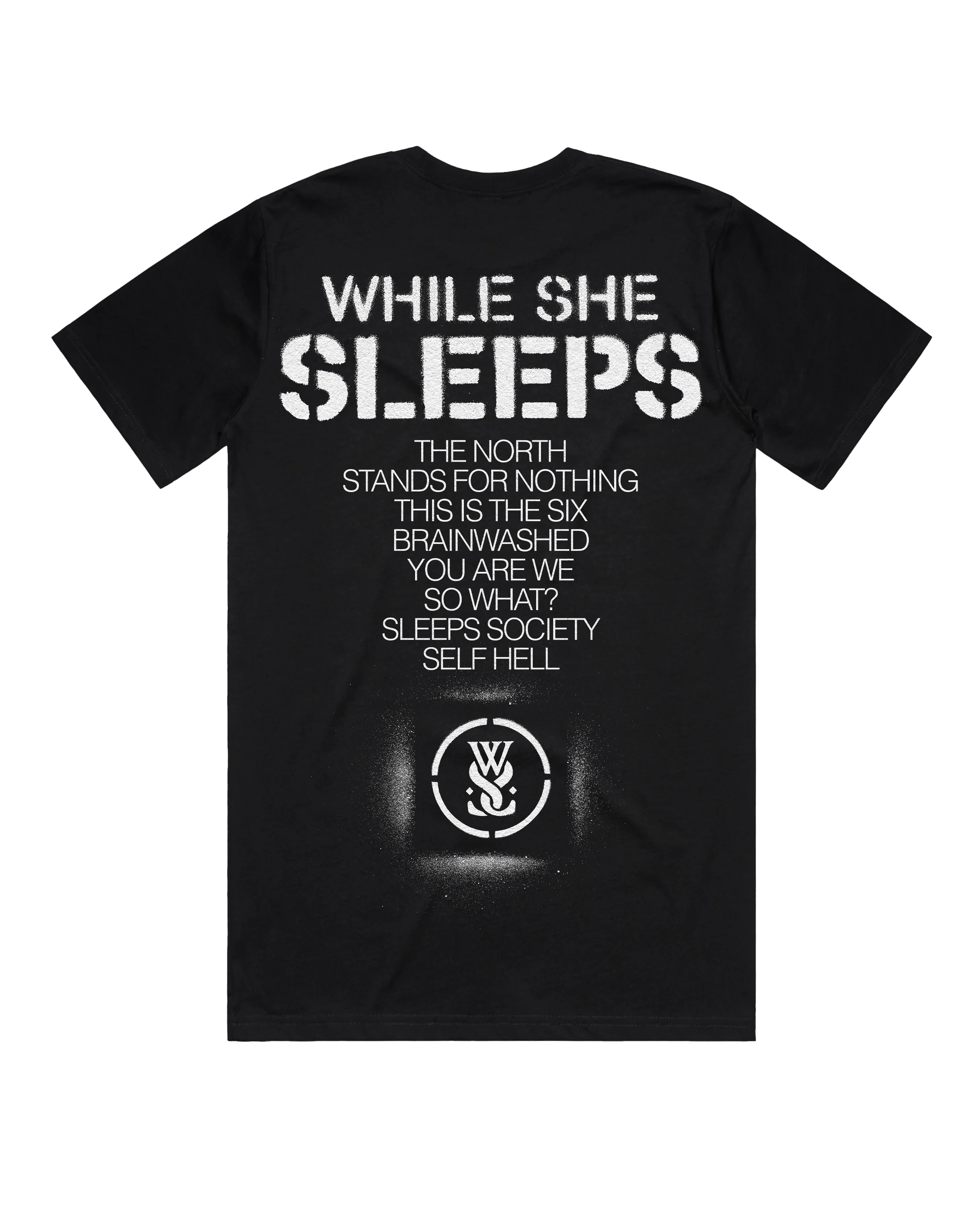 "Distressed Emblem" T-Shirt - Image 2