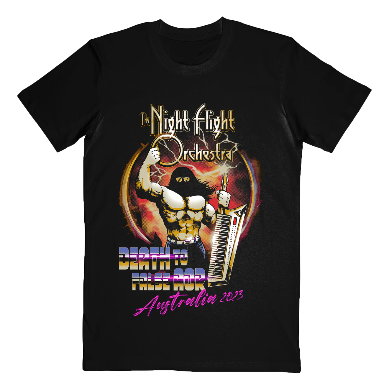 The Night Flight Orchestra - "Death To False AOR" T-Shirt