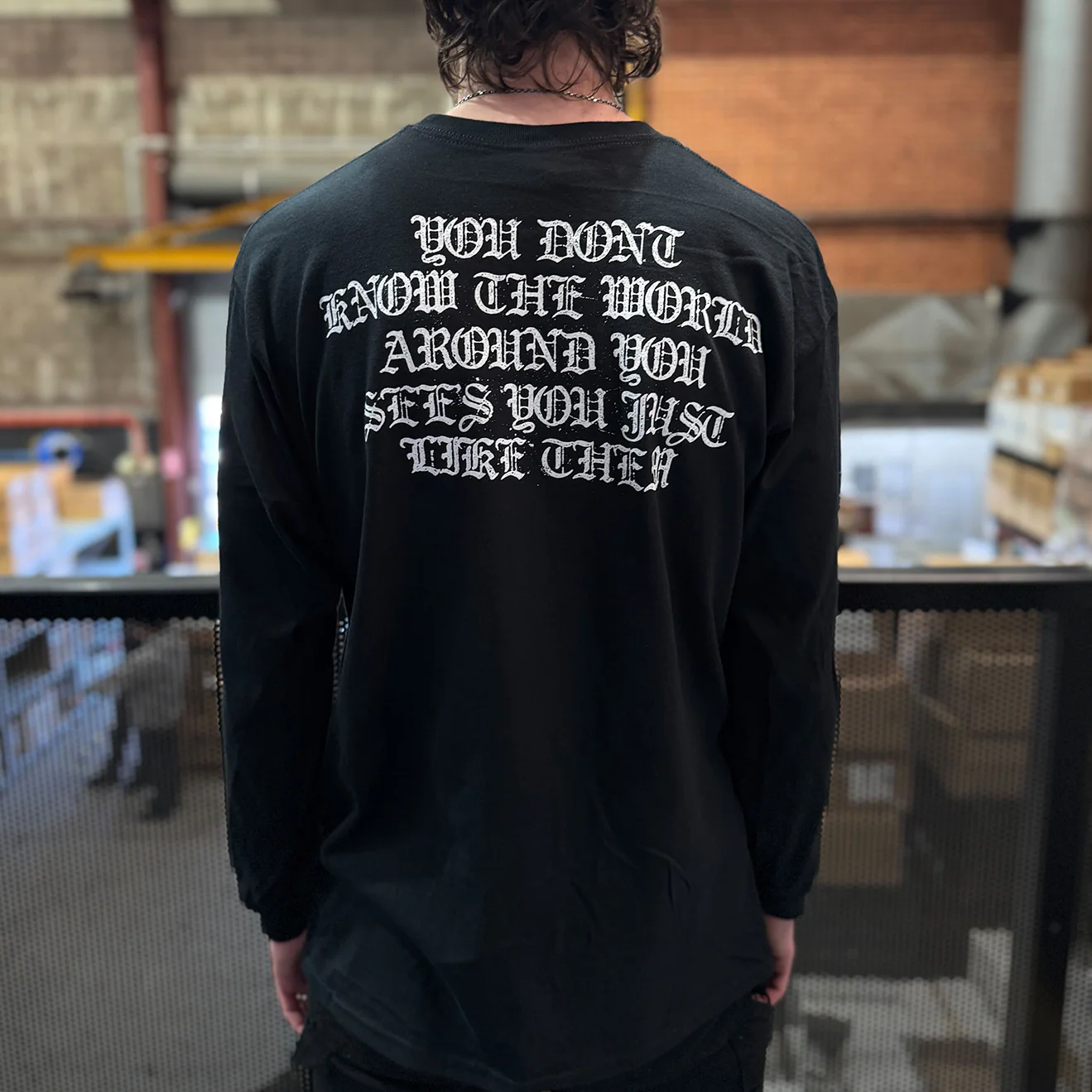 "World Around You" Longsleeve - Image 3