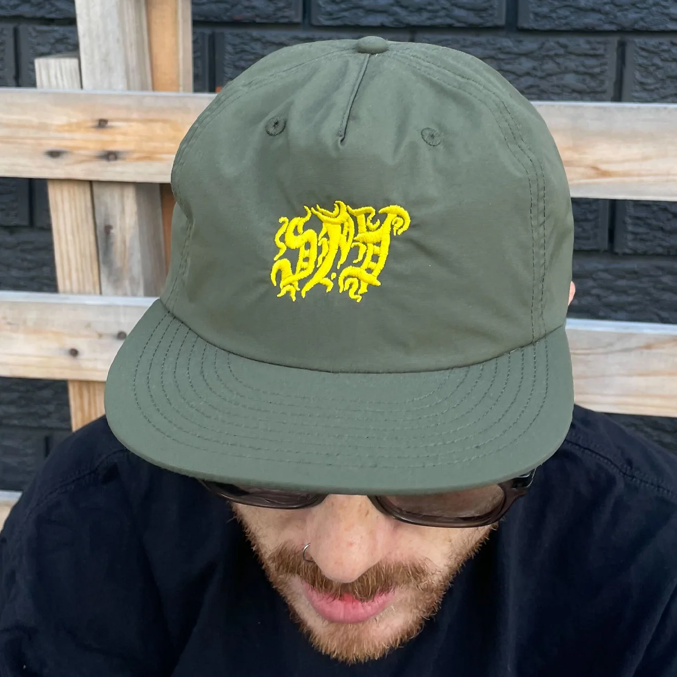 "Yellow Logo" Hat - Image 2