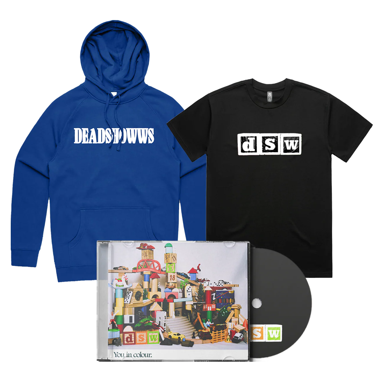 "You In Colour." Hoodie + T-Shirt + CD